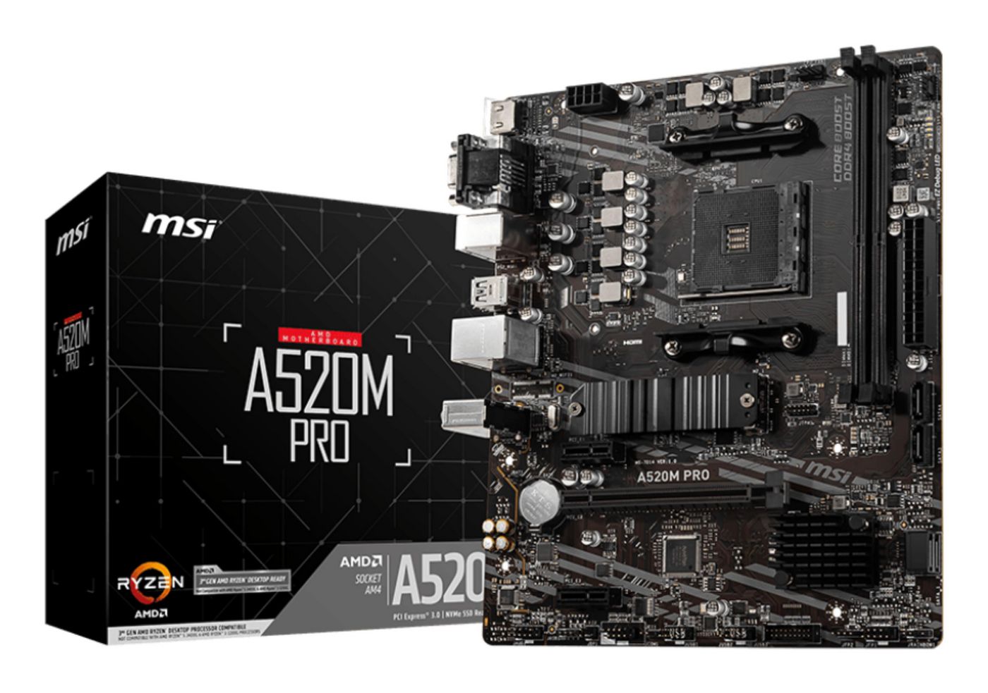 A520M Pro Motherboard Amd 