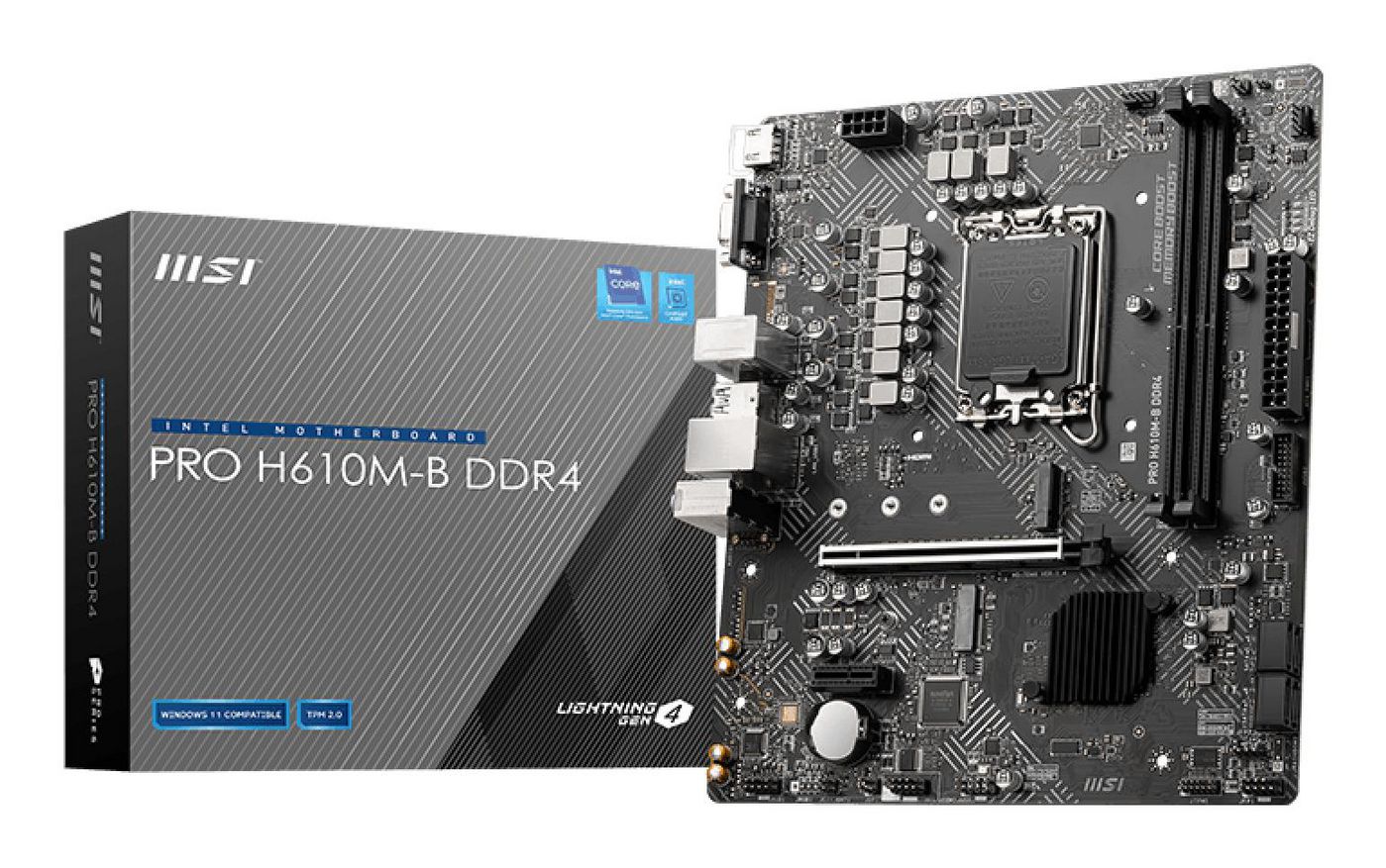 Mb Pro H610M-B Ddr4 Intel 