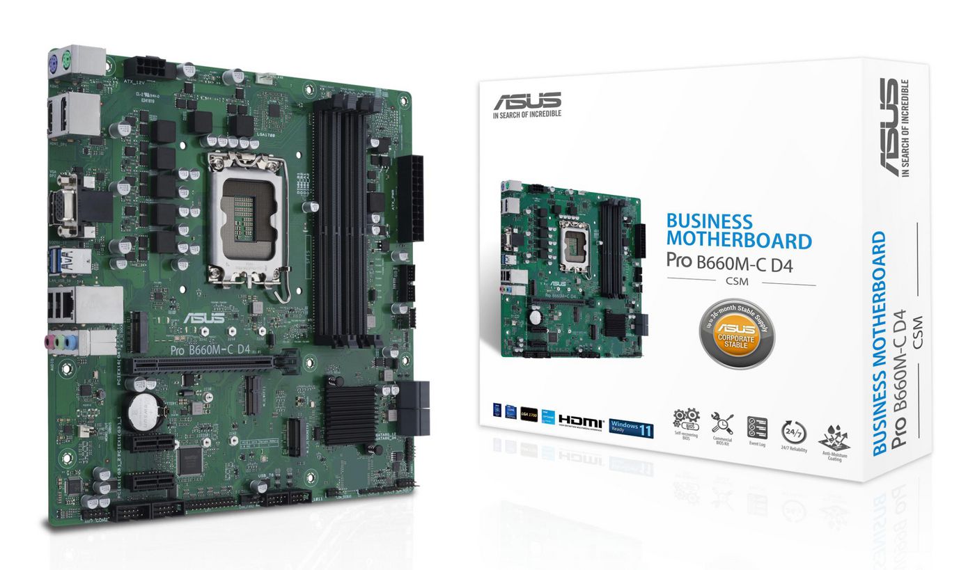 Pro B660M-C D4-Csm Intel B660 