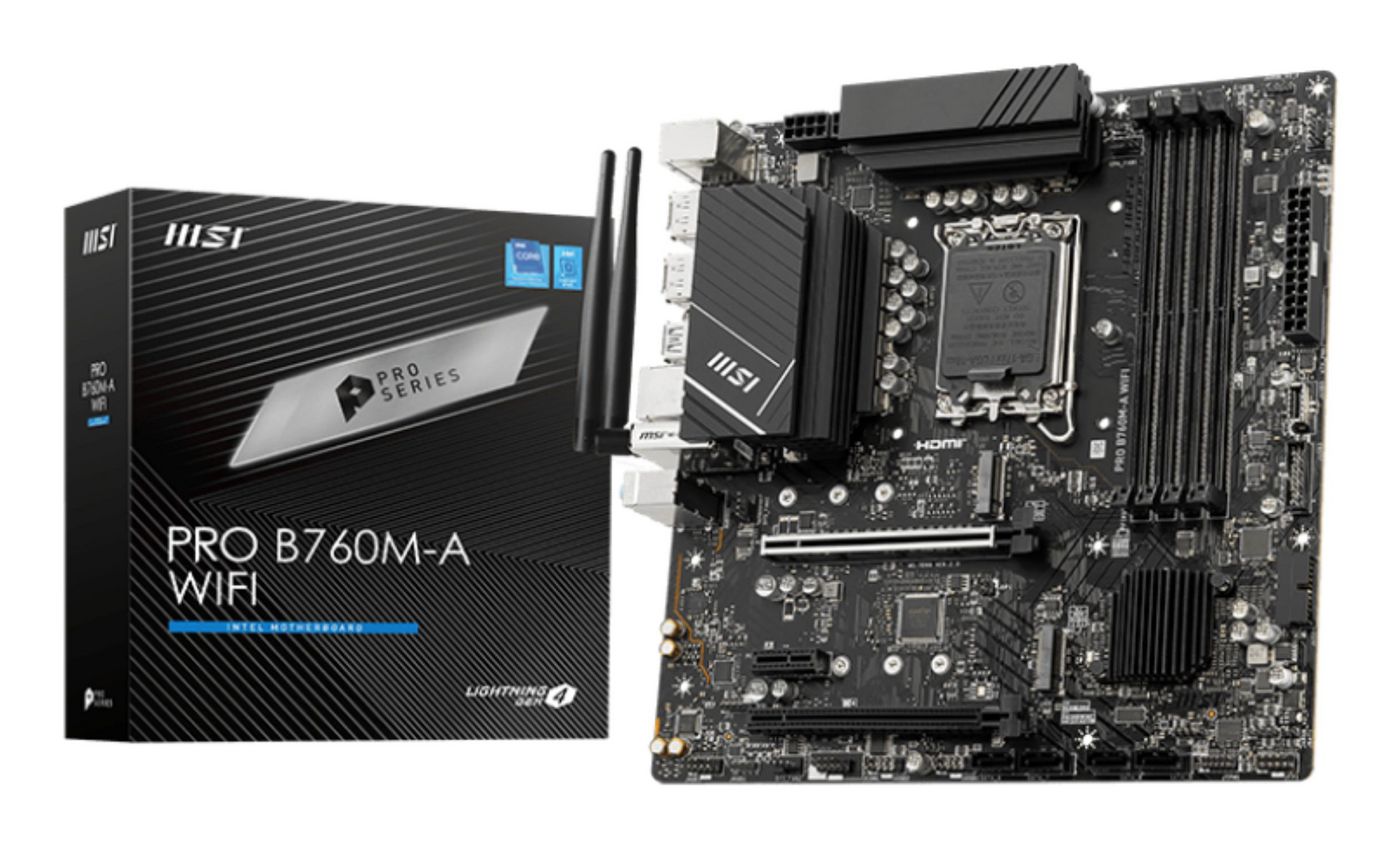 Fi Intel B760 Lga 1700 Micro 
