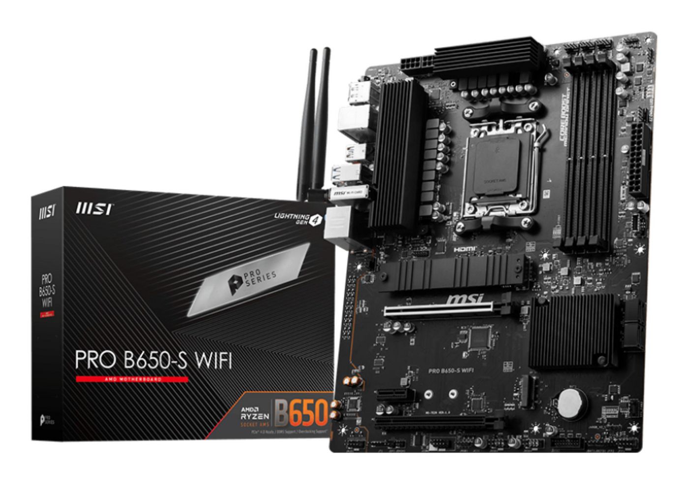 Pro B650-S Wifi Motherboard 