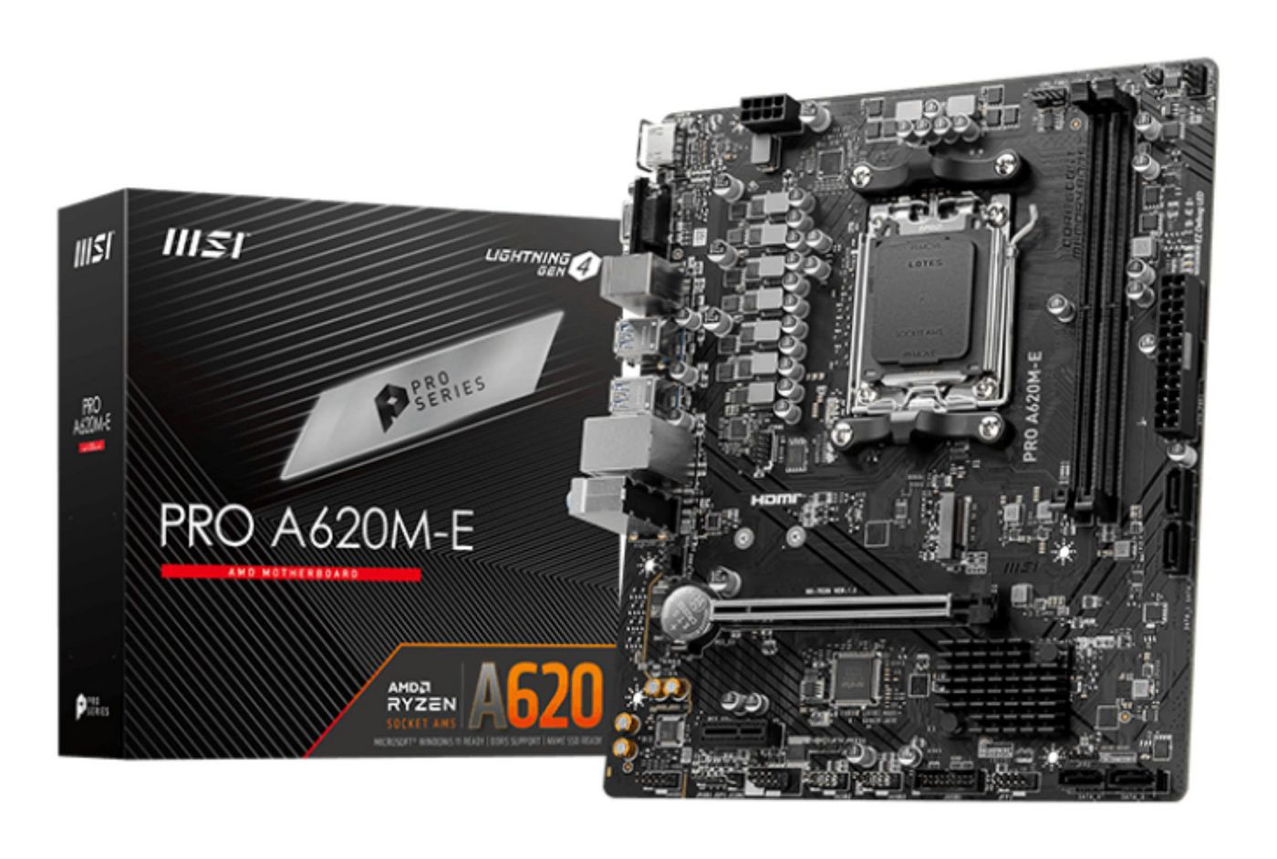 Pro A620M-E Motherboard Amd 