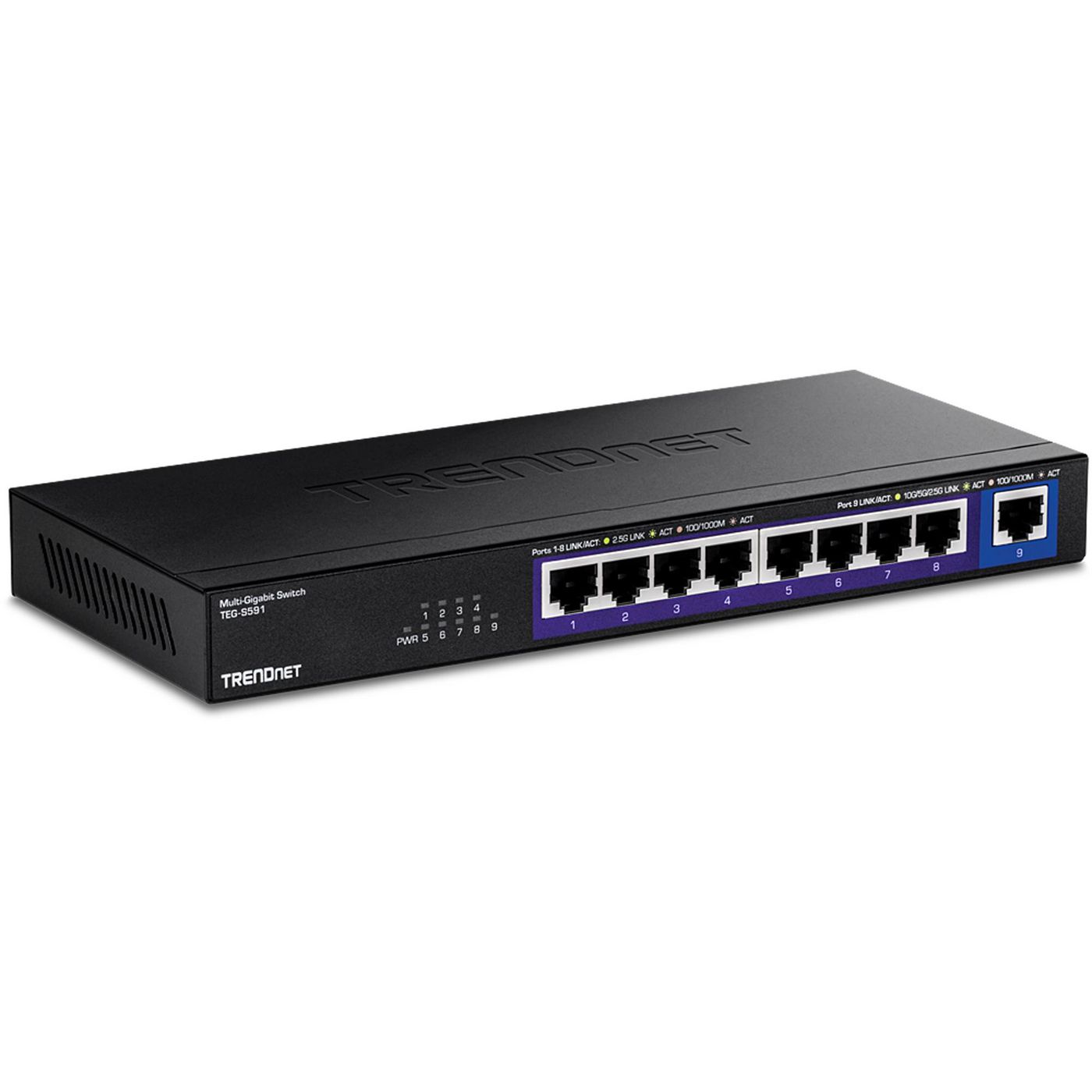 9-Port Multi-Gig Switch