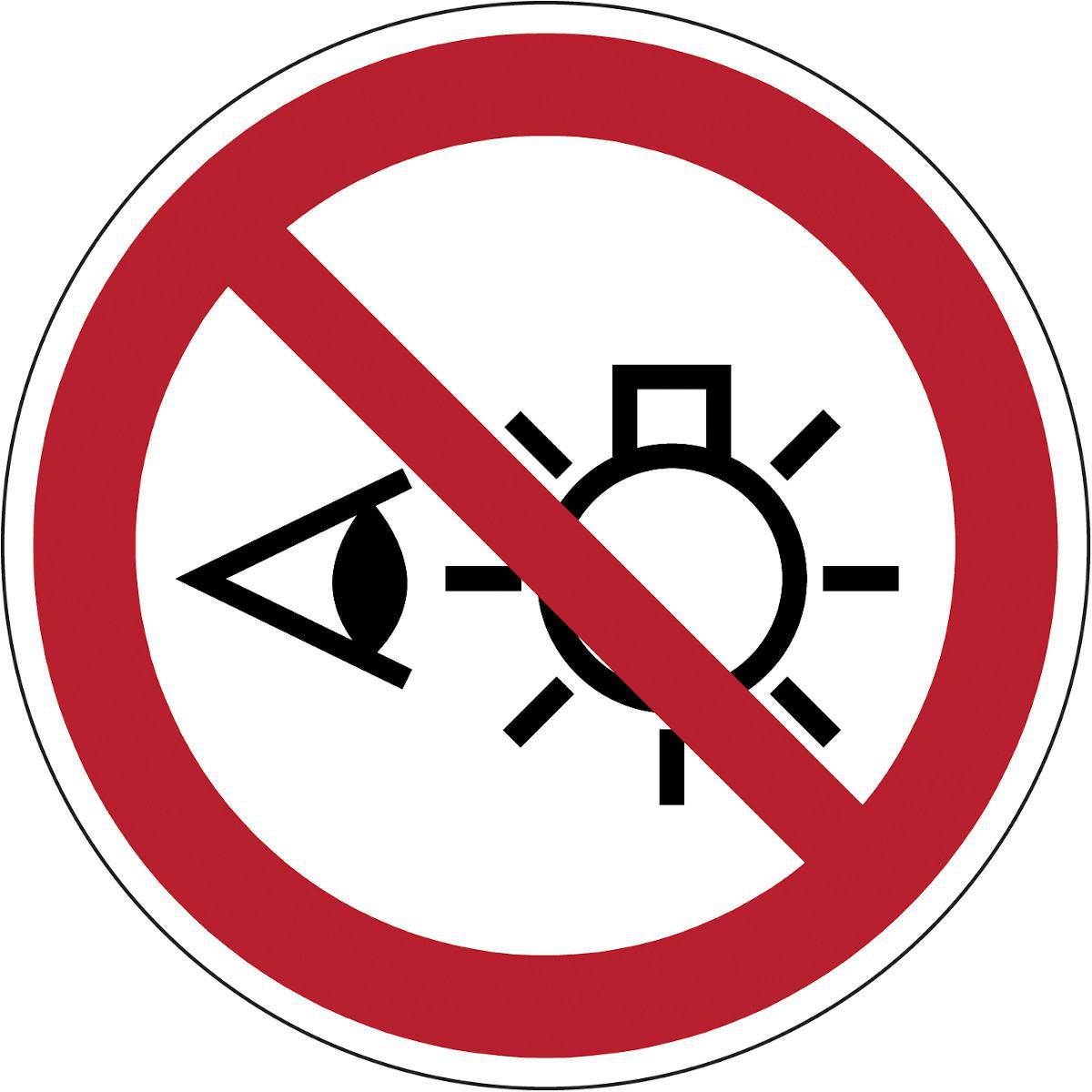 ISO Safety Sign - Do not 