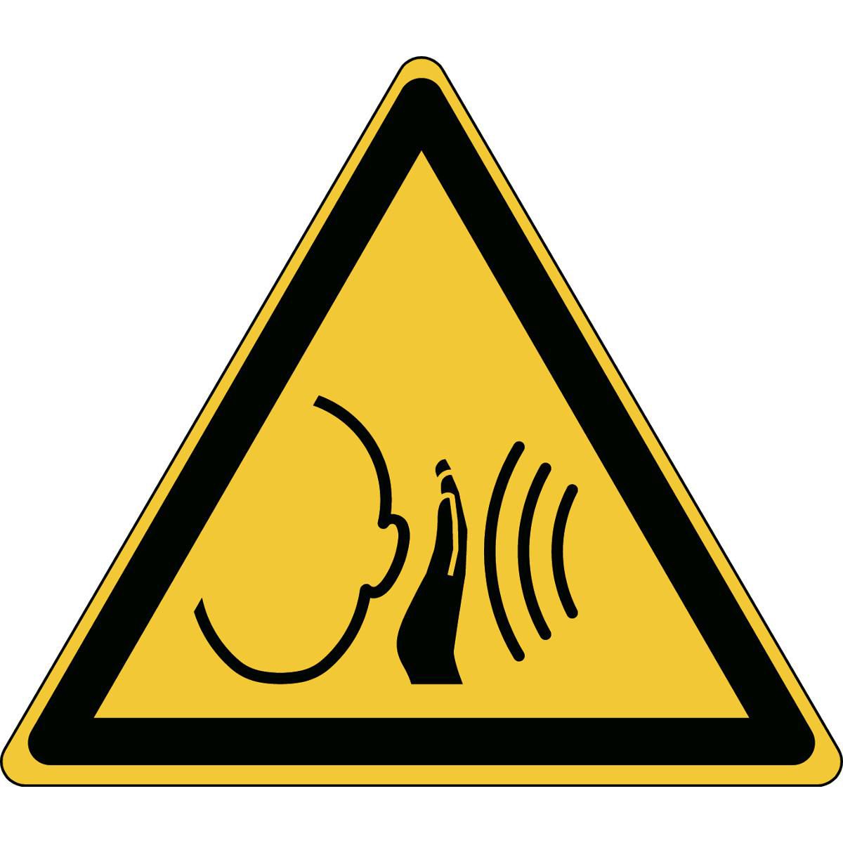 ISO 7010 signs - Sudden loud 
