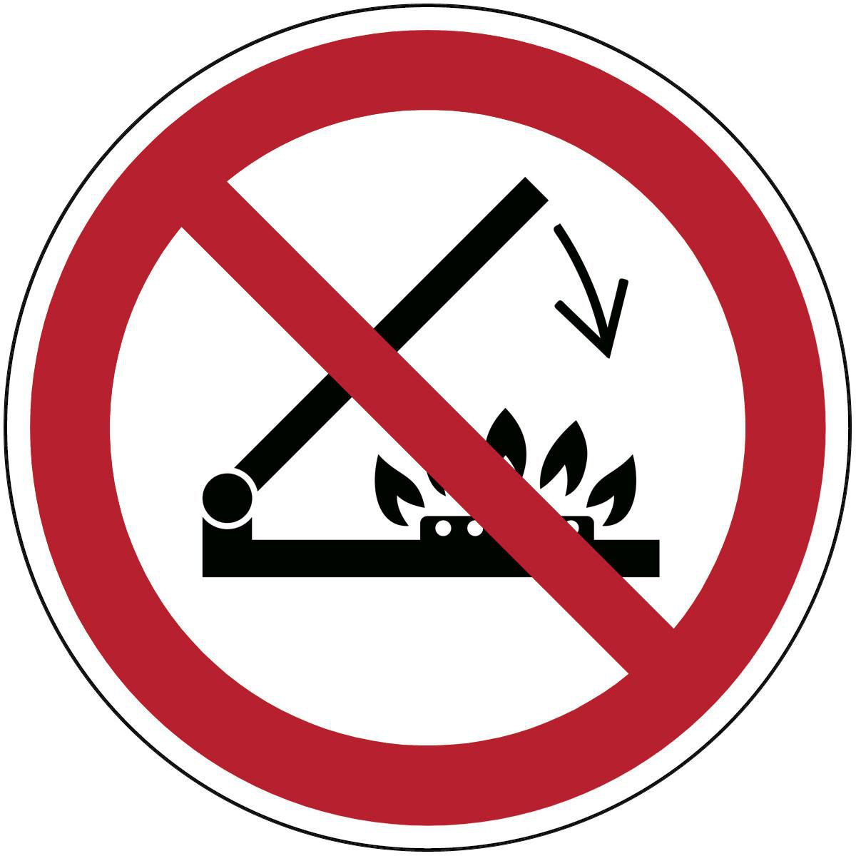 ISO Safety Sign - Do not shut 