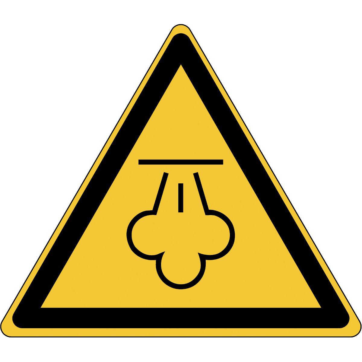 ISO Safety Sign - Warning Hot 