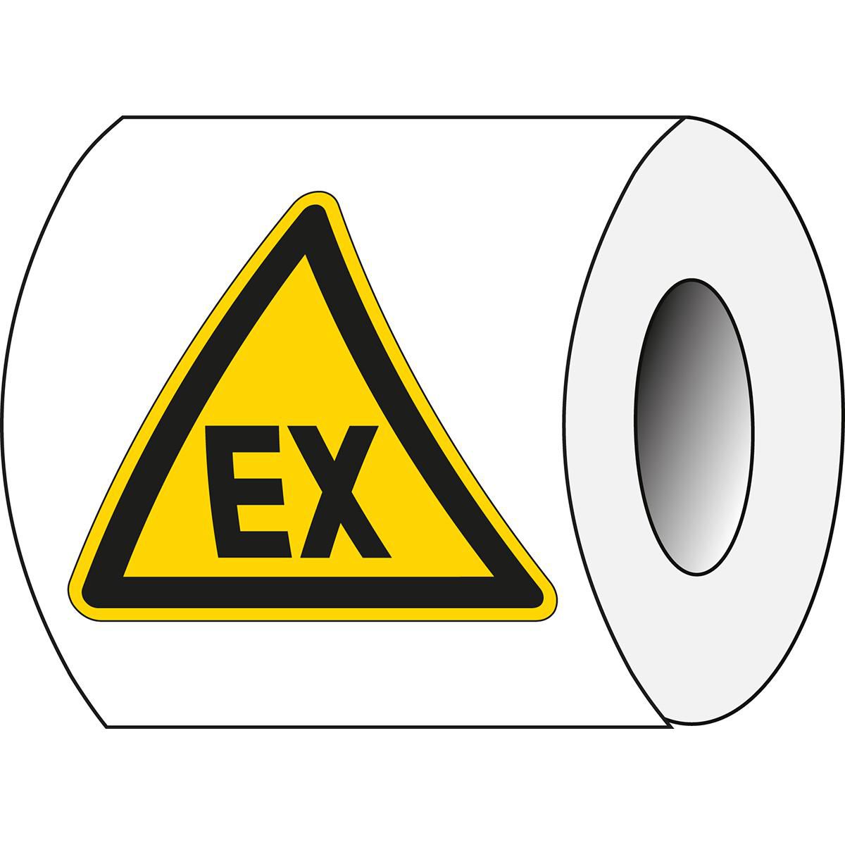 Warning Sign on Roll - PIC 313