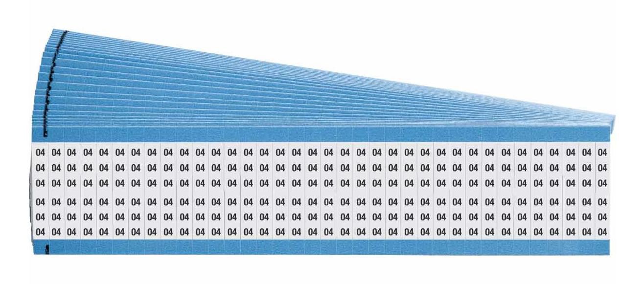 Wire Marker Cards - Suffix