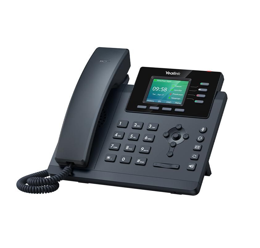 Sip-T34W Ip Phone Black 4 