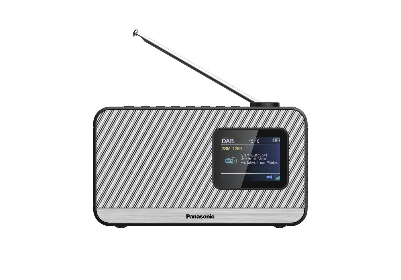 Panasonic RF-D15EG DAB bærbar radio Sort Sølv
