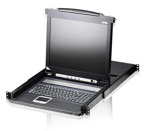 16 Port KVM with 17" LCD