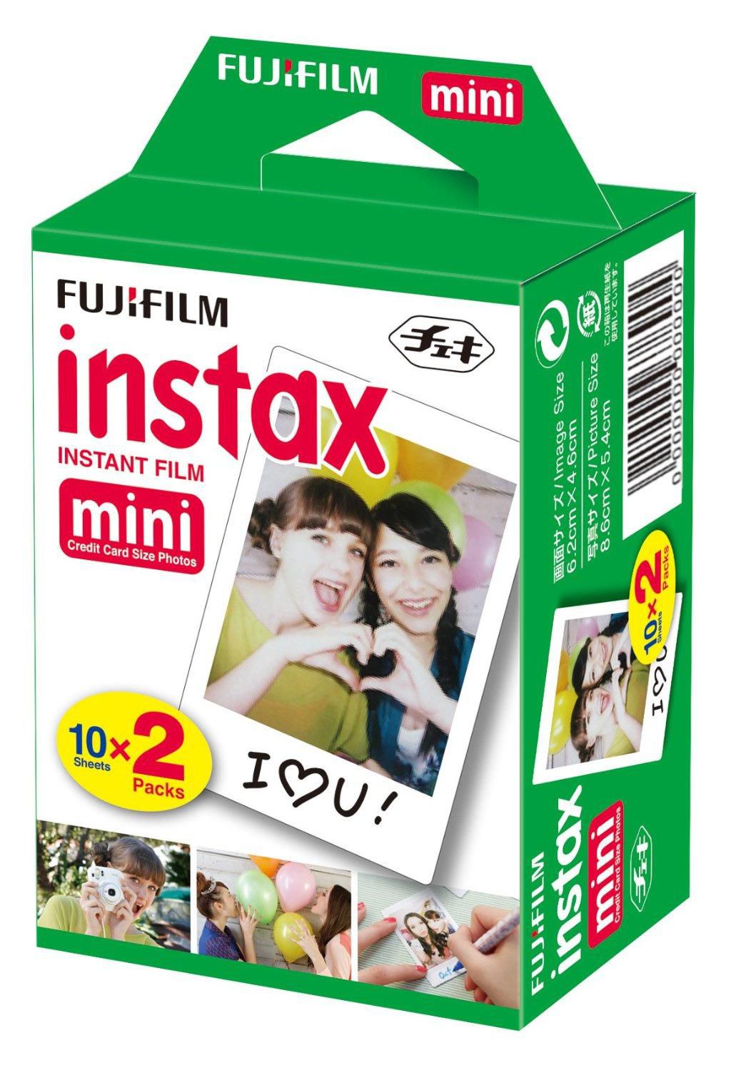 Fujifilm Instax Mini Farvefilm til umiddelbar billedfremstilling (instant film) ISO 800