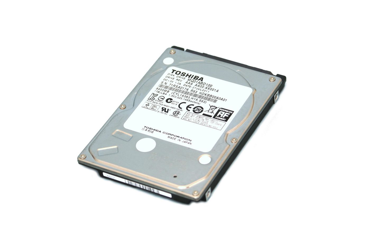 320GB SATA 5400RPM 8MB 9,5MM