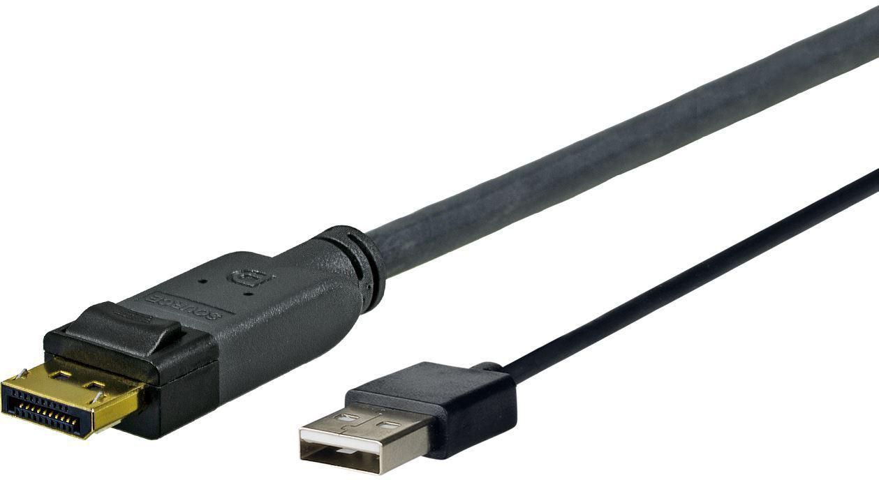 Pro Displayport DP + USB2.0, 