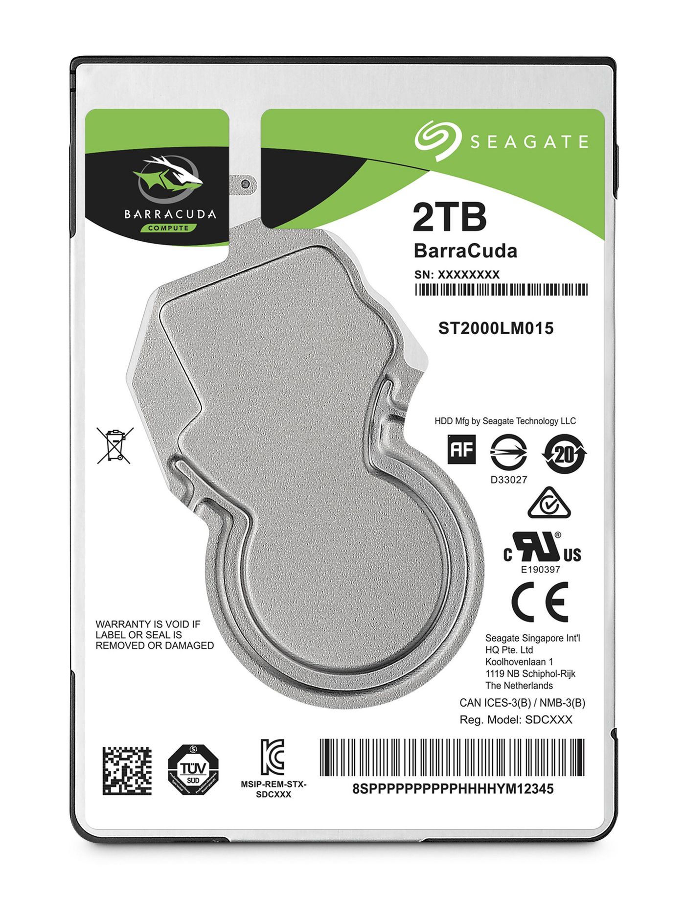 2TB Sata 128MB