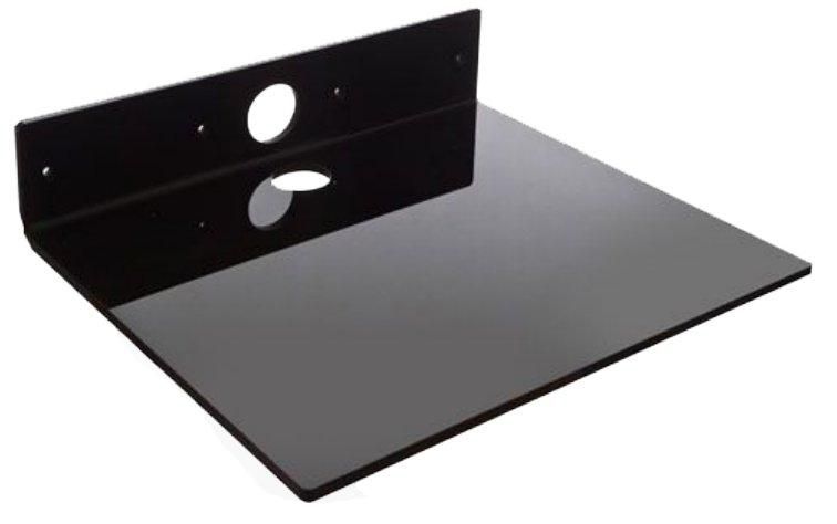 Codec shelf, Black 8 mm acryl