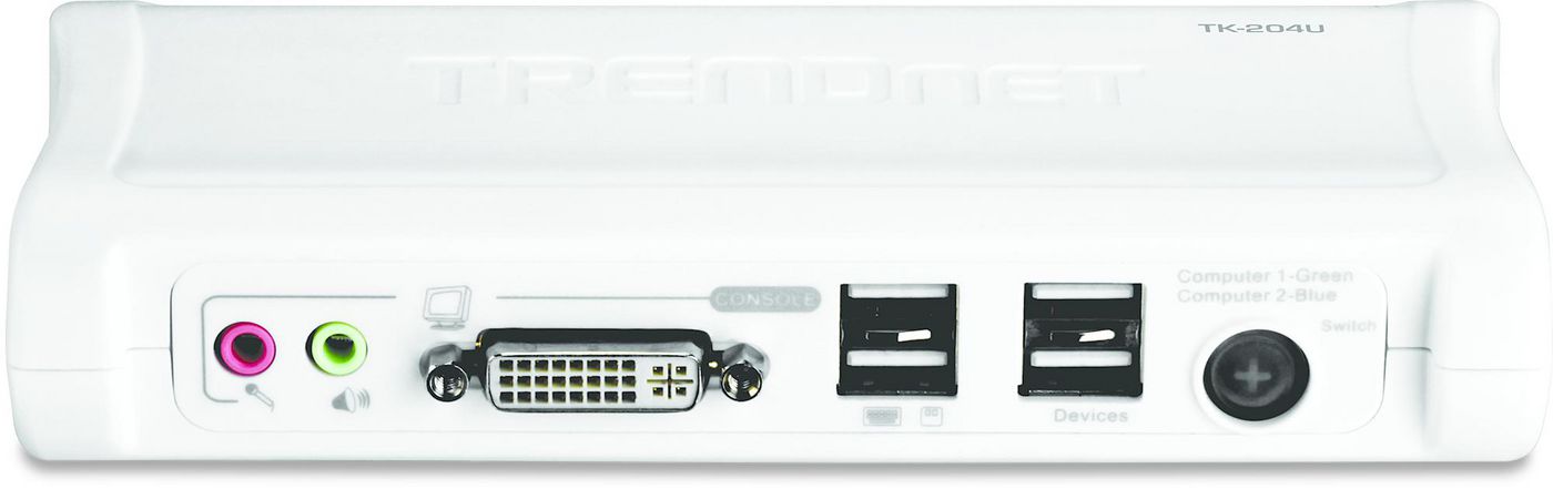 2-Port DVI USB KVM Switch 