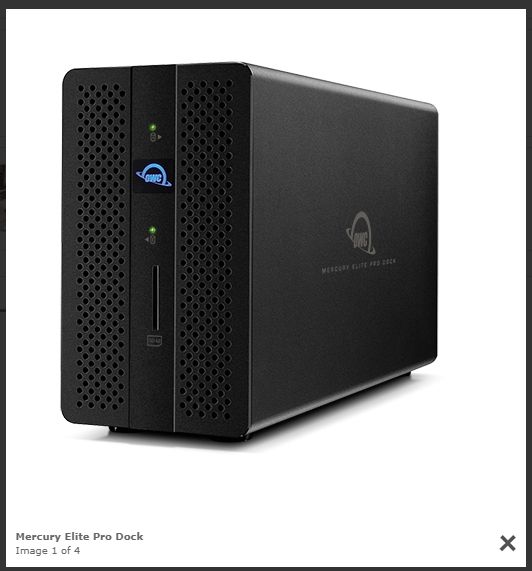 Mercury Elite Pro Dock TB3