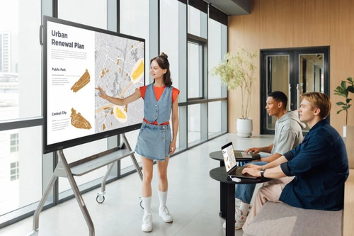 Viewsonic IFP7563-1C interactive whiteboard 190.5 cm (75") 3840 x 2160 pixels Touchscreen Black