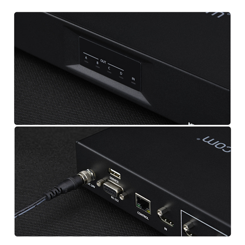 StarTech.com 2x2 HDMI Video Wall Controller - 4K 60Hz HDMI 2.0 Video Input to 4x 1080p Output - Video Wall Processor for Multi Screen Display - Video Wall Splitter - RS232/Ethernet Control