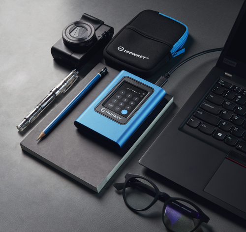 Kingston Technology IronKey 1920GB Vault Privacy 80 XTS-AES 256-bit Encrypted External SSD