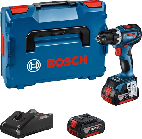 Bosch GSR 18V-90 C 2100 RPM 1.1 kg Black, Blue, Red