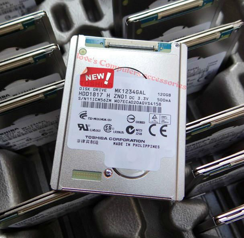 1,8" 120GB 5mm Zif