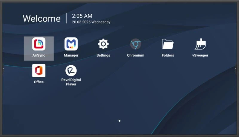 ViewBoard LED large format display 75 inch 3840x2160 - 500 nits - Android 14 - 24/7 - USB-C