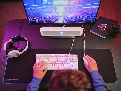 Trust RGB Illuminated Soundbar GXT 619W Thorne