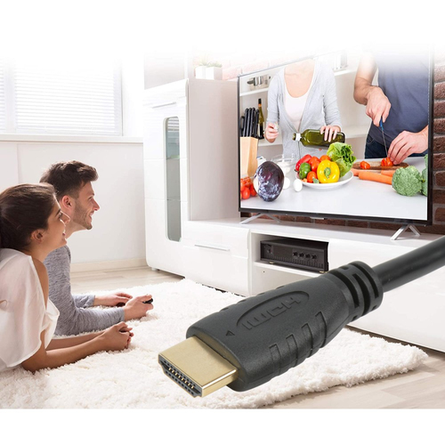Techly HDMI 2.0 Cable A/A M/M 9m Black