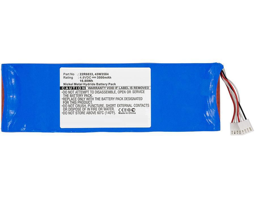 Battery 16.80Wh Ni-Mh 4.80V 