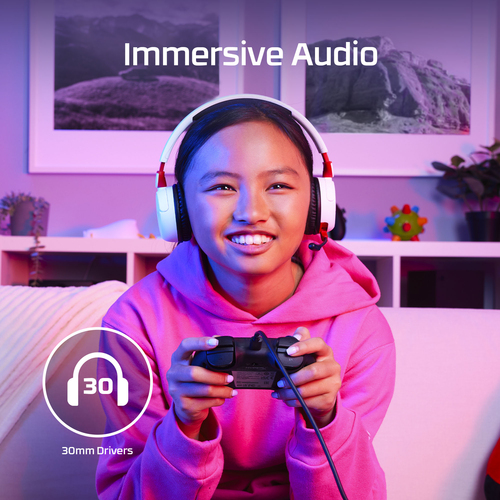 HyperX Cloud Mini - Wireless Gaming Headset (White)