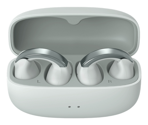 JVC HA-NP1T Headset True Wireless Stereo (TWS) Ear-clip-on Calls/Music USB Type-C Bluetooth Grey, Silver