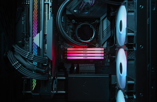 Kingston Technology FURY 24GB 8000MT/s DDR5 CL38 DIMM Renegade RGB Silver