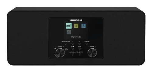 Grundig DTR 4600 2.0 DAB+ Portable Analog & digital Black