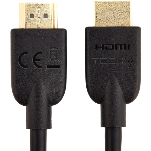 Techly ICOC HDMI2-4-050T HDMI cable 5 m HDMI Type A (Standard) Black
