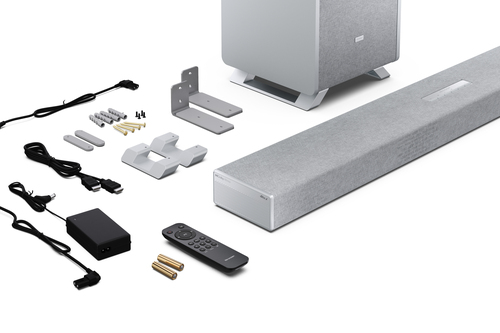 Sharp HT-SBW53121(SL) soundbar speaker Silver 3.1.2 channels 182 W