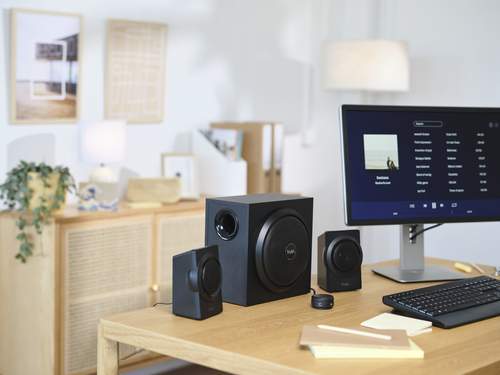 Trust Yuri speaker set 60 W Universal Black 2.1 channels 1-way 15 W