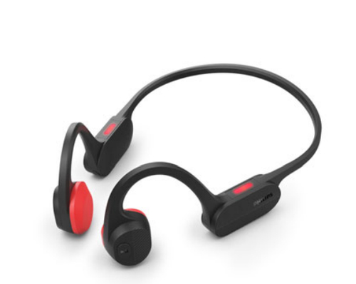 Philips TAA5608BK Headset Wireless Head-band Bluetooth Black, Red