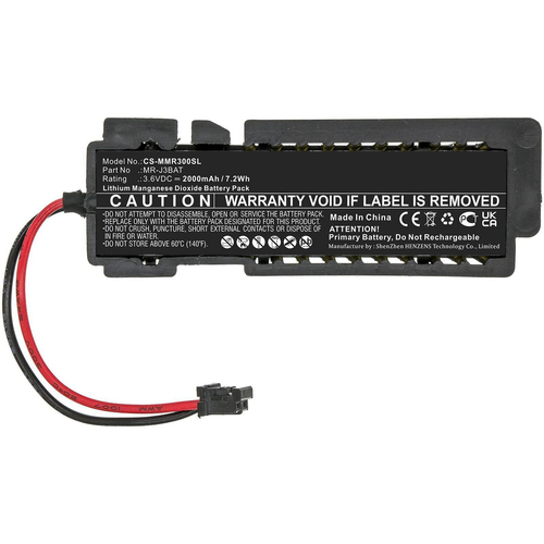 Battery 7.20Wh Li-MnO2 3.6V 