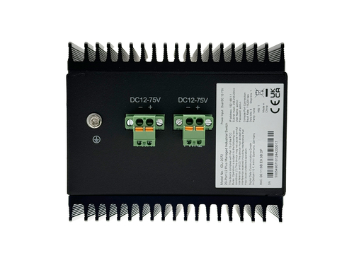 LevelOne 20-Port L2 Plus Managed Industrial Switch, 8 x 1GbE RJ45, 8 x 1GbE SFP, 4 x 1/2.5GbE SFP, DIN-Rail, -40°C to 80°C