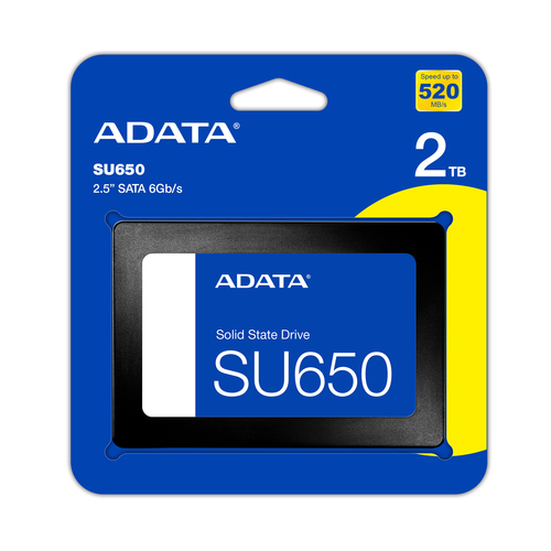ADATA SU650 2 TB 2.5" Serial ATA III 3D NAND