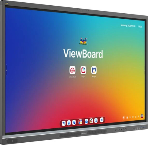 Viewsonic IFP7551 Display interactive whiteboard 190.5 cm (75") 3840 x 2160 pixels Touchscreen Black
