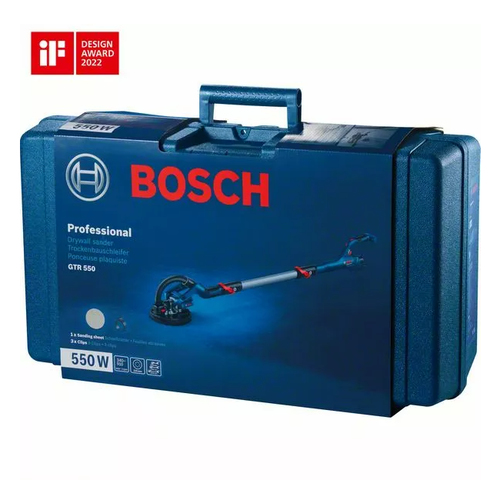 Bosch 500 Series GTR 550 Drywall sander 910 RPM Black, Blue, White 500 W
