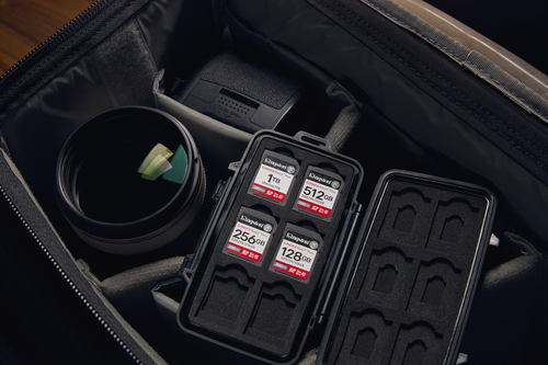 Kingston Technology 1TB Canvas React Plus SDXC UHS-II 280R/150W U3 V60 for Full HD/4K