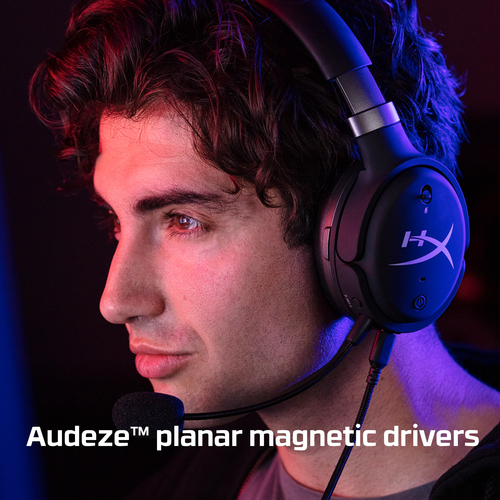 HyperX Cloud Orbit S - Gaming Headset (Black-Gunmetal) Wired & Wireless Head-band USB Type-C Black, Gray