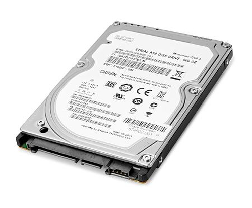 HP 500GB SATA hard disk drive internal hard drive 7200 RPM 2.5" Serial ATA