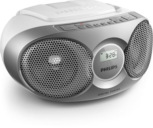 Philips AZ215S/12 portable stereo system 3 W FM Silver