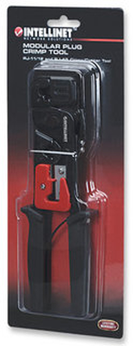 Intellinet 210836 cable crimper Crimping tool Black, Red